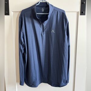 Rhoback Performance Quarterzip - XXL - Navy